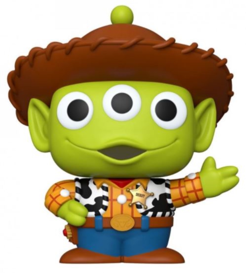 FUNKO ACTION FIGURES FUNKO POP PIXAR ALIEN REMIX: 10" WOODY